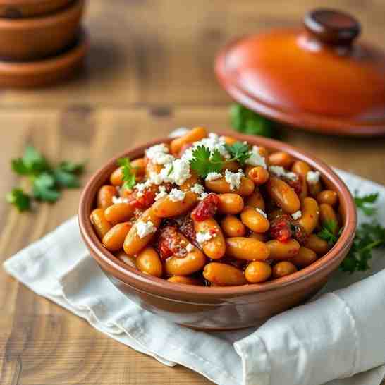Healthier Baked Beans - Cyprus Gigantes Plaki Recipe